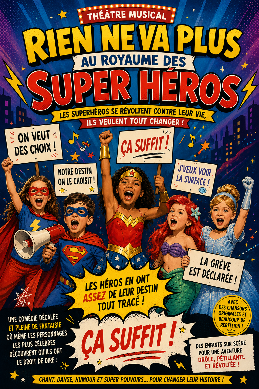 Rien ne vas plus au Royaume des supers héros